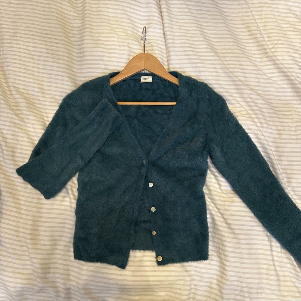 Abercrombie & Fitch M 'Soft A&F Collection' Eyelash Slim Cardigan